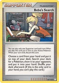 Bebe's Search (Cosmos Holofoil) (109/123) [Miscellaneous Cards & Products] Holofoil - Promo