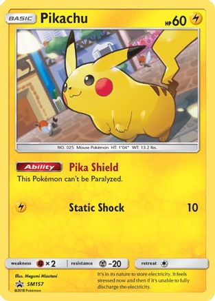 Pikachu (SM157/248) [SM Promos] Holofoil - Promo