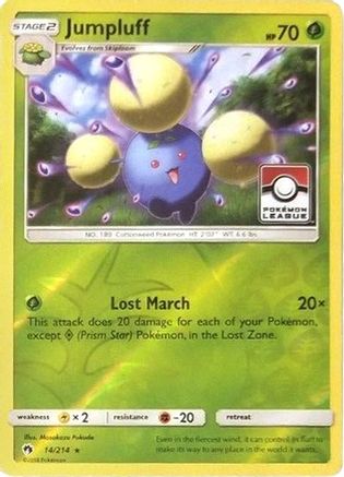 Jumpluff (Pokemon League) (014/214) [League & Championship Cards] Reverse Holofoil - Promo