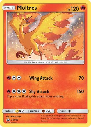 Moltres - SM143 (SM143/248) [SM Promos] Holofoil - Promo