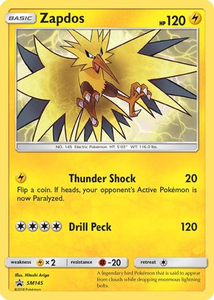 Zapdos - SM145 (SM145/248) [SM Promos] Holofoil - Promo