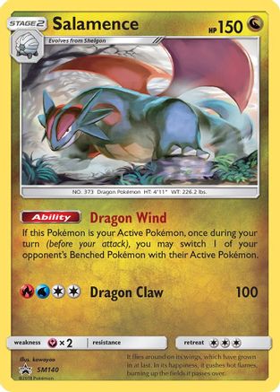 Salamence (SM140/248) [SM Promos] Holofoil - Promo