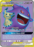 Gengar & Mimikyu GX (Full Art) (164/181) [SM  Team Up] Holofoil - Ultra Rare