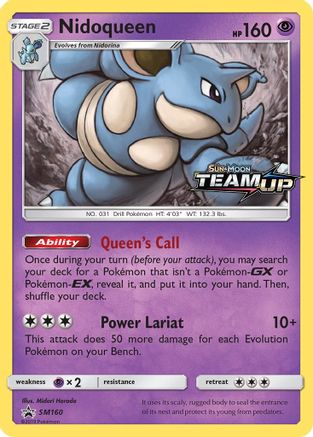 Nidoqueen (Prerelease) (SM160/248) [SM Promos] Holofoil - Promo
