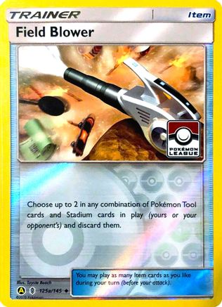 Field Blower (Pokemon League) (125a/145) [League & Championship Cards] Reverse Holofoil - Promo