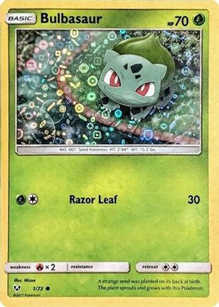 Bulbasaur (General Mills Promo) (001/73) [Miscellaneous Cards & Products] Holofoil - Promo