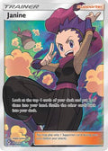 Janine (Full Art) (210/214) [SM  Unbroken Bonds] Holofoil - Ultra Rare