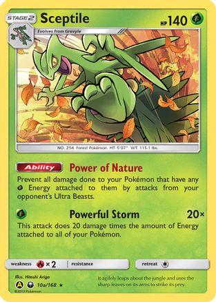 Sceptile (10a/168) [Alternate Art Promos] Holofoil - Promo