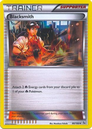 Blacksmith (Sheen Holo) (088/106) [Miscellaneous Cards & Products] Reverse Holofoil - Promo