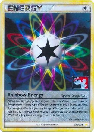 Rainbow Energy (League Promo) (104/123) [League & Championship Cards] Reverse Holofoil - Promo