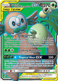 Rowlet & Alolan Exeggutor GX (Full Art) (214/236) [SM  Unified Minds] Holofoil - Ultra Rare