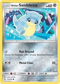 Alolan Sandshrew (137/236) [SM  Cosmic Eclipse] Reverse Holofoil - Common