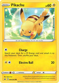 Pikachu (065/202) [SWSH01 Sword & Shield Base Set] Reverse Holofoil - Common