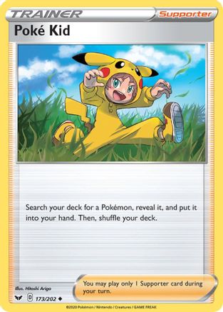 Poke Kid (173/202) [SWSH01 Sword & Shield Base Set] - Uncommon