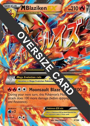 M Blaziken EX - XY86 (XY86) [Jumbo Cards] Holofoil - Promo