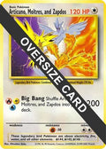 Articuno, Moltres, and Zapdos (Warner Bros. Promo) [Jumbo Cards] - Promo