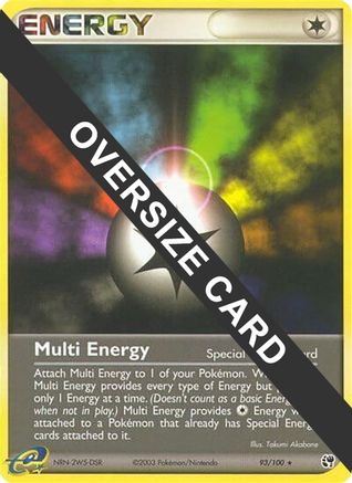 Multi Energy (93/100) [Jumbo Cards] Holofoil - Promo