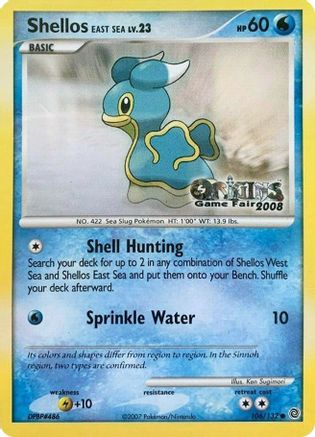 Shellos East Sea (Origins Game Fair 2008) (106/132) [Nintendo Promos] - Promo