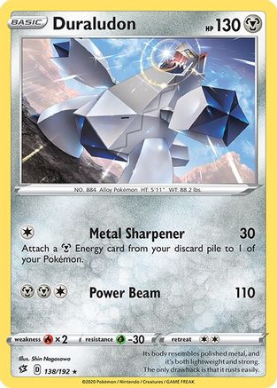 Duraludon (138/192) [SWSH02 Rebel Clash] Holofoil - Holo Rare