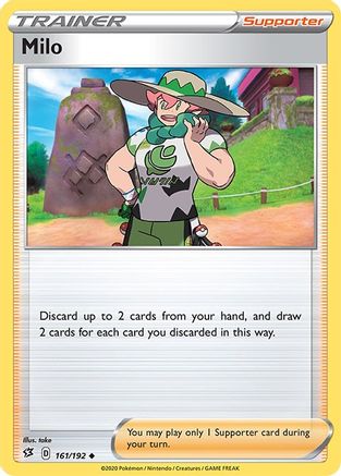 Milo (161/192) [SWSH02 Rebel Clash] - Uncommon