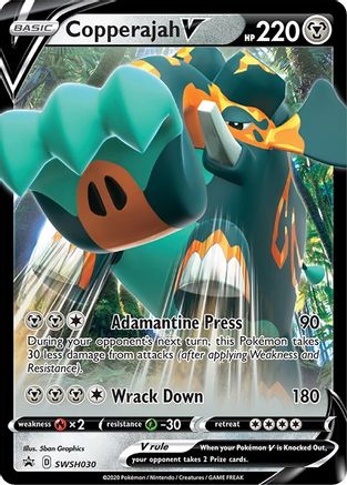 Copperajah V (SWSH030/307) [SWSH Sword & Shield Promo Cards] Holofoil - Promo