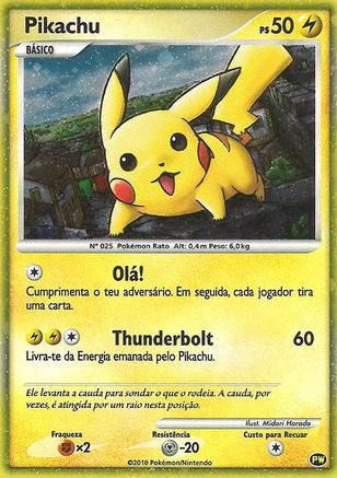 Pikachu (Portuguese) (0PW) [Pikachu World Collection Promos] Holofoil - Promo