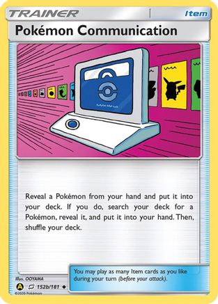 Pokemon Communication (152b/181) [Alternate Art Promos] - Promo