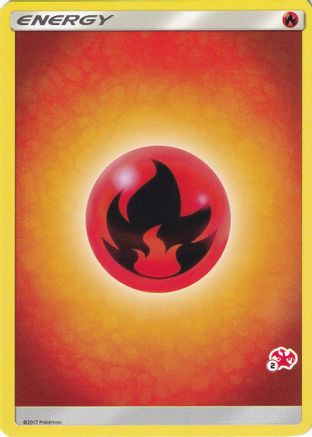 Fire Energy (#2 Charizard Stamped) [Battle Academy] - Promo