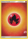 Fire Energy (#8 Charizard Stamped) [Battle Academy] - Promo