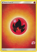 Fire Energy (#9 Charizard Stamped) [Battle Academy] - Promo