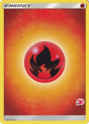 Fire Energy (#29 Charizard Stamped) [Battle Academy] - Promo