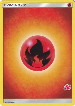 Fire Energy (#38 Charizard Stamped) [Battle Academy] - Promo