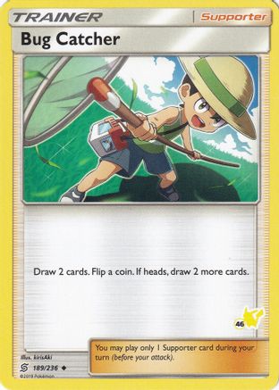 Bug Catcher (#46 Pikachu Stamped) (189/236) [Battle Academy] - Promo