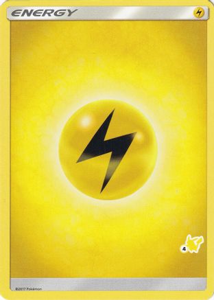 Lightning Energy (#4 Pikachu Stamped) [Battle Academy] - Promo
