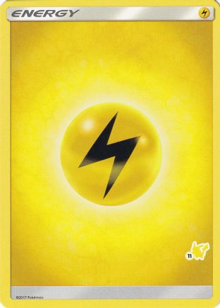 Lightning Energy (#11 Pikachu Stamped) [Battle Academy] - Promo