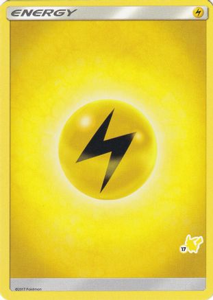 Lightning Energy (#17 Pikachu Stamped) [Battle Academy] - Promo