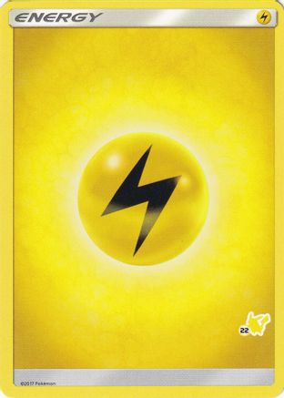 Lightning Energy (#22 Pikachu Stamped) [Battle Academy] - Promo