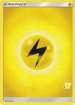 Lightning Energy (#31 Pikachu Stamped) [Battle Academy] - Promo