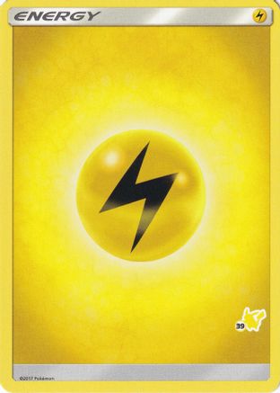 Lightning Energy (#39 Pikachu Stamped) [Battle Academy] - Promo