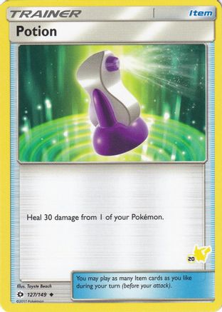 Potion (#20 Pikachu Stamped) (127/149) [Battle Academy] - Promo