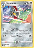 Escavalier (124/189) [SWSH03 Darkness Ablaze] Reverse Holofoil - Rare