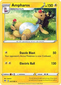 Ampharos (057/189) [SWSH03 Darkness Ablaze] Reverse Holofoil - Rare
