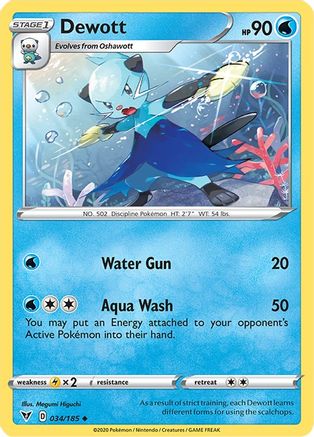 Dewott (034/185) [SWSH04 Vivid Voltage] - Uncommon