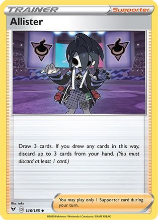 Allister (146/185) [SWSH04 Vivid Voltage] - Uncommon
