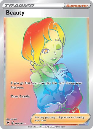 Beauty (Secret) (194/185) [SWSH04 Vivid Voltage] Holofoil - Secret Rare