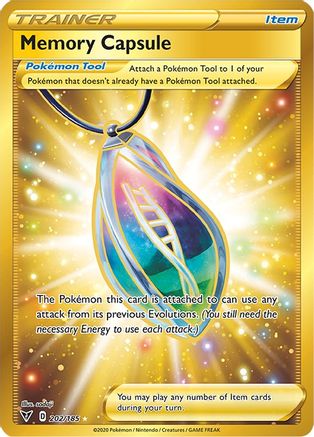 Memory Capsule (Secret) (202/185) [SWSH04 Vivid Voltage] Holofoil - Secret Rare