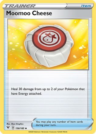 Moomoo Cheese (156/185) [SWSH04 Vivid Voltage] - Uncommon