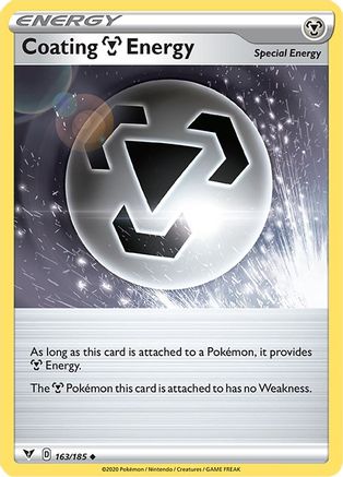 Coating Metal Energy (163/185) [SWSH04 Vivid Voltage] Reverse Holofoil - Uncommon