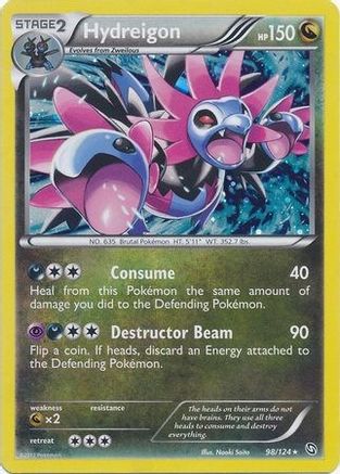 Hydreigon (Cosmos Holo) (98/124) [Blister Exclusives] Holofoil - Promo