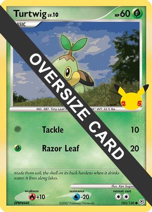 Turtwig (103) [First Partner Pack] - Promo